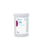 Dr. Schumacher DESCO CLEANER in a white plastic container (1 kg) from Dr. Schumacher GmbH with blue lettering, purple design elements, and a white screw cap. Suitable for all surfaces and ensures streak-free results.