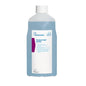 A 1-liter bottle of Dr. Schumacher PLURAZYME EXTRA from Dr. Schumacher GmbH with a white cap, light blue bottle, and white label with clear branding for effective cleaning of stubborn dirt.