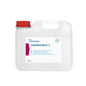 White 5-liter plastic canister with a red lid and the label "Dr. Schumacher THERMOSHIELD C | Canister (5 l)" from Dr. Schumacher GmbH, with a blue and white multilingual label for professional surface disinfection.