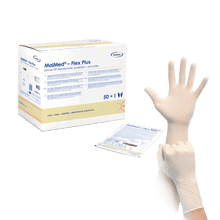 MaiMed-Flex Plus PF-sterile powder-free latex surgical gloves, 50 pairs/box