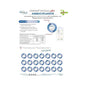 MaiMed MyClean plus opening sticker sheet of 72 opening stickers | Pack (1 piece)