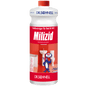 The 750 ml bottle of Dr. Schnell MILIZID LIME CLEANER from DR.SCHNELL GmbH & Co. KGaA with a red-white label and bathroom theme is a powerful descaler for cleaning the bathroom and toilet.