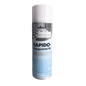 A 500 ml bottle of DR.SCHNELL RAPIDO KAUGUMMI-EX, a solvent-free freezing spray for cleaning carpets and upholstered furniture, manufactured by DR.SCHNELL GmbH & Co. KGaA.