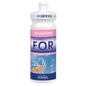 A 1-liter bottle of Dr. Schnell FOR hand dishwashing liquid from DR.SCHNELL GmbH & Co. KGaA, a concentrated dishwashing liquid with pink and blue label, hand, bubbles, white cap, and DR.SCHNELL branding.