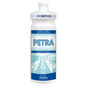 A white 1-liter plastic bottle labeled "Dr. Schnell PETRA oil and grease remover for surfaces" from DR.SCHNELL GmbH & Co. KGaA, with blue lettering and graphics, contains a highly concentrated surface cleaner and oil/grease remover for powerful cleaning.