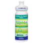 A 1-liter plastic bottle of DR.SCHNELL RAPIDO stain remover for carpets and upholstery from DR.SCHNELL GmbH & Co. KGaA, with a blue cap, white-green label with German text and a carpet cleaning symbol.