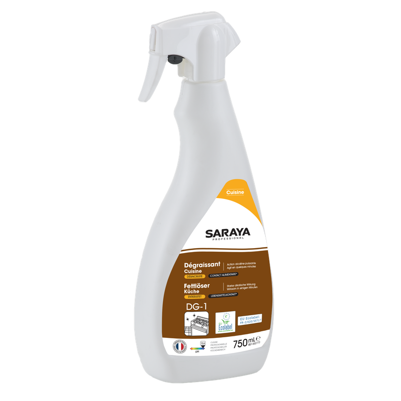 Saraya kitchen cleaner / degreaser Ecolabel | Spray bottle (750 ml)