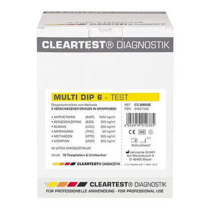 Cleartest Multi-Dip 6 test
