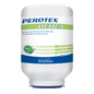 A large white 3 kg cartridge Dr. Schnell PEROTEX ULTRA dishwashing detergent for commercial dishwashers, containing chlorine, by DR.SCHNELL GmbH & Co. KGaA, is accented with blue and green highlights and displays the HACCP certification.