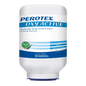 A white 3 kg cartridge labeled "PEROTEX OXY ACTIVE" from DR.SCHNELL GmbH & Co. KGaA is a professional dishwashing detergent with active oxygen, HACCP certification, and German instructions for commercial machines.
