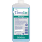 A 1000 ml Dr. Schnell CIMOLIN dispenser bottle skin cleansing from DR.SCHNELL GmbH & Co. KGaA, for gentle skin care and effective cleansing, is equipped with a blue-white German label and a white cap.