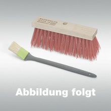 A Nölle Profi Brush watercolor brush with imitation red sable hair and a nickel-plated ferrule by Nölle Profi Brush Bürsten- & Pinseltechnik e.K. is displayed on a light gray background. Below, "Image follows" is displayed.
