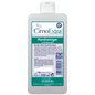 A white 500 ml bottle Dr. Schnell CIMOEXTRA dispenser bottles skin cleansing from DR.SCHNELL GmbH & Co. KGaA, with flip-top closure, blue and green lettering, barcode on the front, and predominantly German labeling for skin-friendly cleansing.