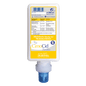 A white 500 ml bottle Dr. Schnell CIMOCID SENSITIVE hand disinfectant from DR.SCHNELL GmbH & Co. KGaA, with a blue cap and a yellow-blue label in German. Gentle on the skin, suitable for effective germ reduction.