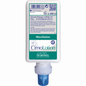 A 500 ml white Dr. Schnell CIMOLOTION dispenser bottle from DR.SCHNELL GmbH & Co. KGaA features a blue dispenser cap, a German front label, a barcode, and two hands under water - ideal for hygienic dosing and daily skincare.