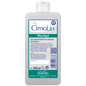A white 500 ml Dr. Schnell CIMOLIN dispenser bottle skin cleansing from DR.SCHNELL GmbH & Co. KGaA with a green cap and German label - ideal for gentle care and effective skin cleansing.
