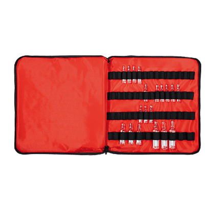 SÖHNGEN® Empty Ampoule Case, Red, 55 Ampoules