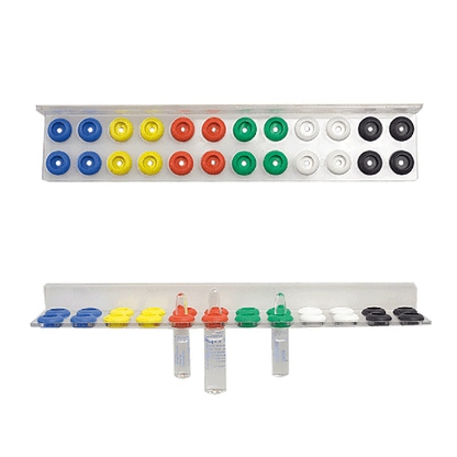 Varioflex Ampoule Rack, 24-ampoule, double-row