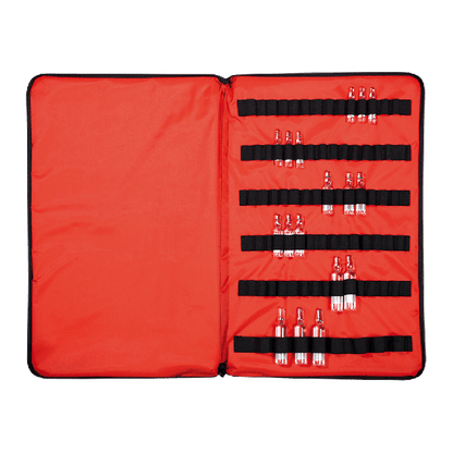 SÖHNGEN® Empty Ampoule Case, Red, 78 Ampoules