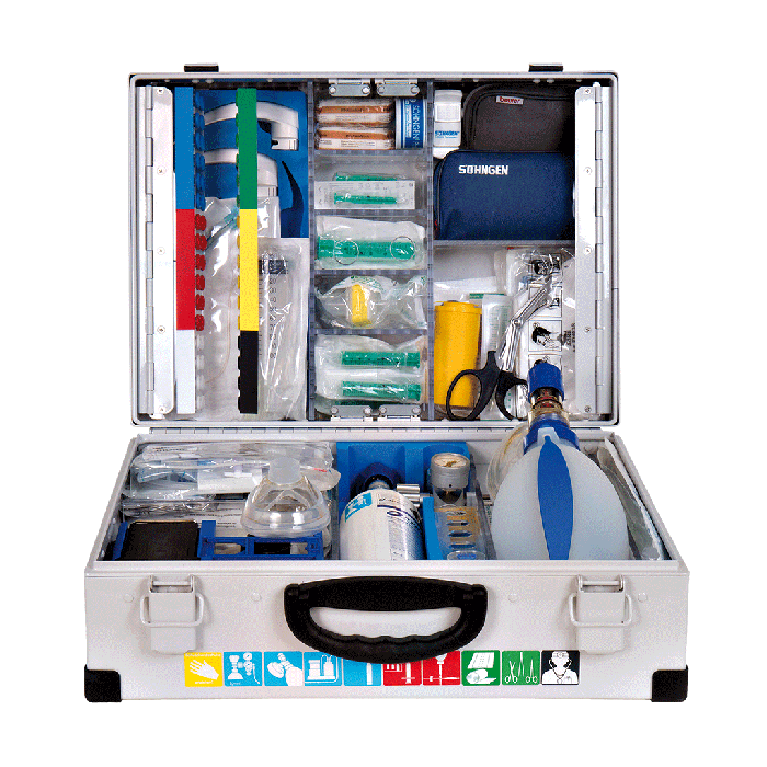 CLINOMED Emergency Kit, Module A-B+O2-1L