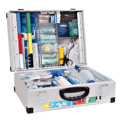 CLINOMED First Aid Kit, Module A-C+O2-1L