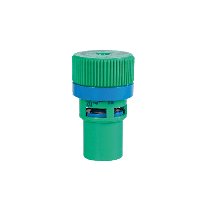 PEEP valve (0–20 cm)