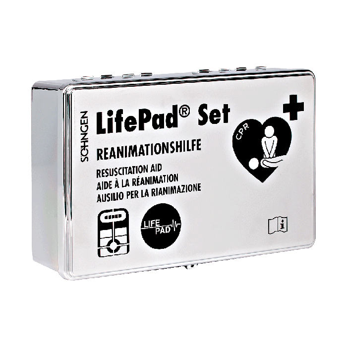 LifePad® Box (Chrome), includes wall mount