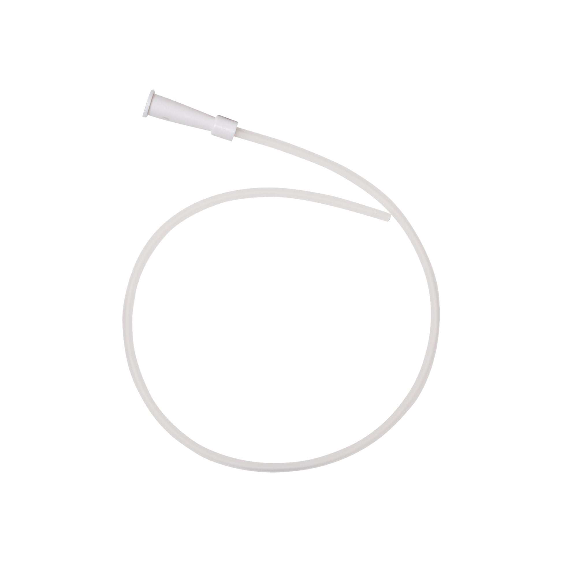 CH 12 White Straight Suction Catheter
