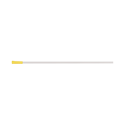 CH 20 Yellow Coiled Suction Catheter