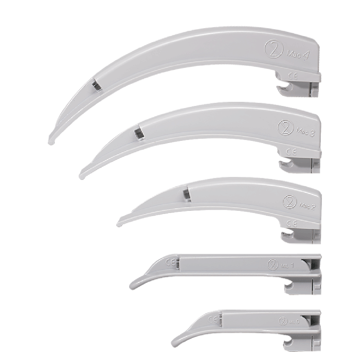 Macintosh 4 Disposable Lighted Spatula