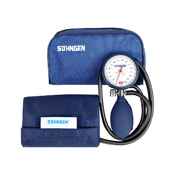 SÖHNGEN® Two-Tube Blood Pressure Monitor with Velcro Cuff