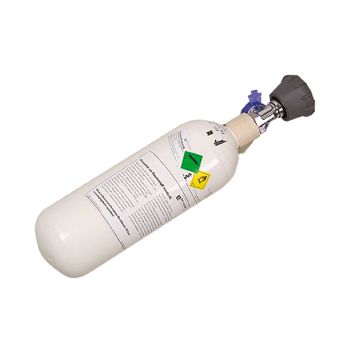 1.0-liter oxygen cylinder