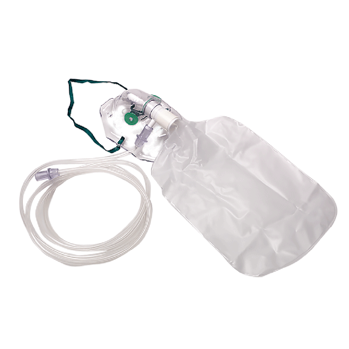 Oxygen Breathing Mask with Storage Pouch