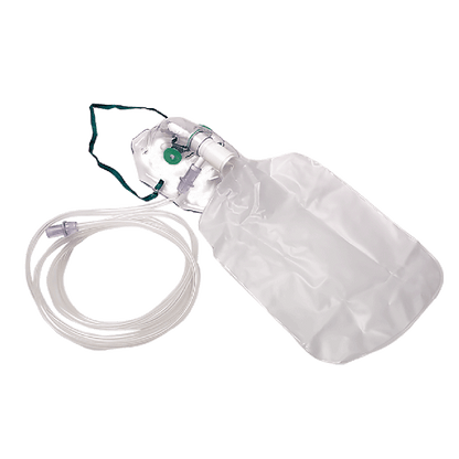 Oxygen Breathing Mask with Storage Pouch