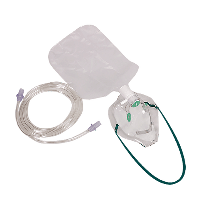 Oxygen Breathing Mask with Storage Pouch