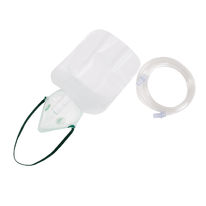 Oxygen Breathing Mask with Storage Pouch