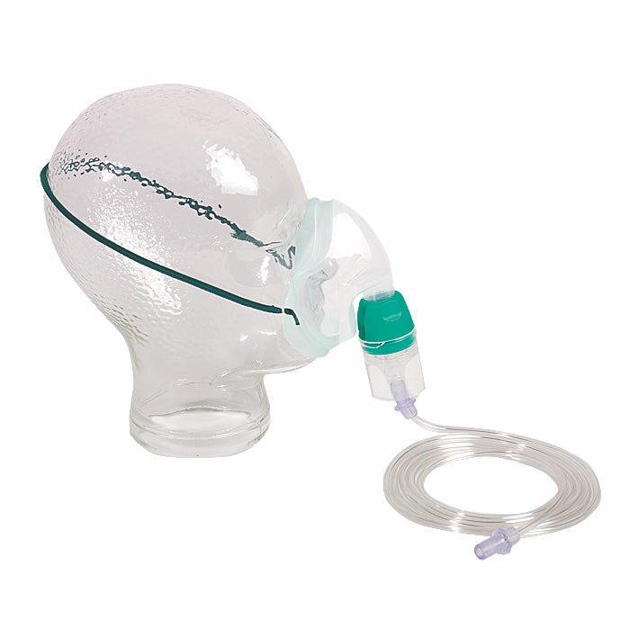 O2 breathing mask with humidifier and scale—2.10 m
