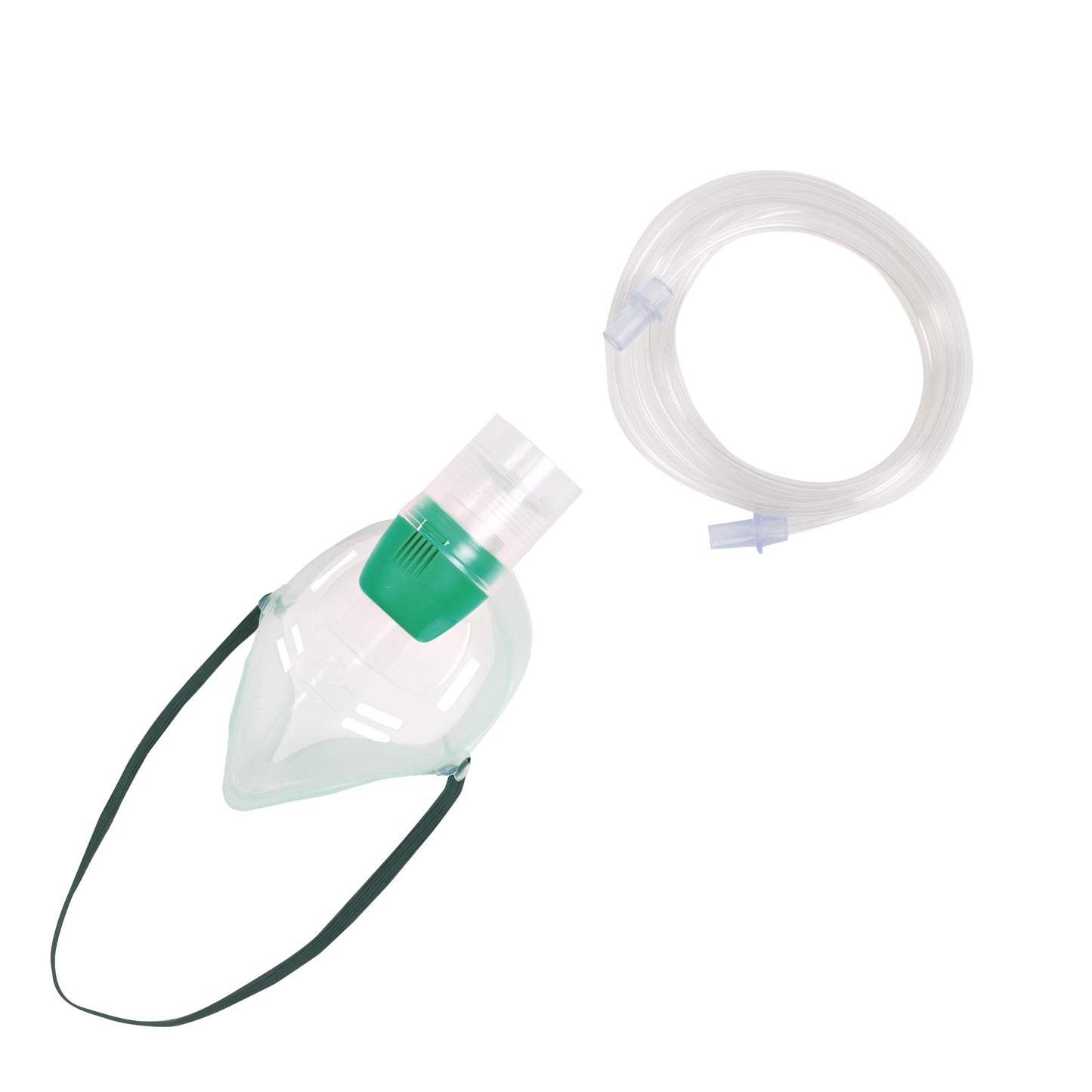 O2 breathing mask with humidifier and scale—2.10 m