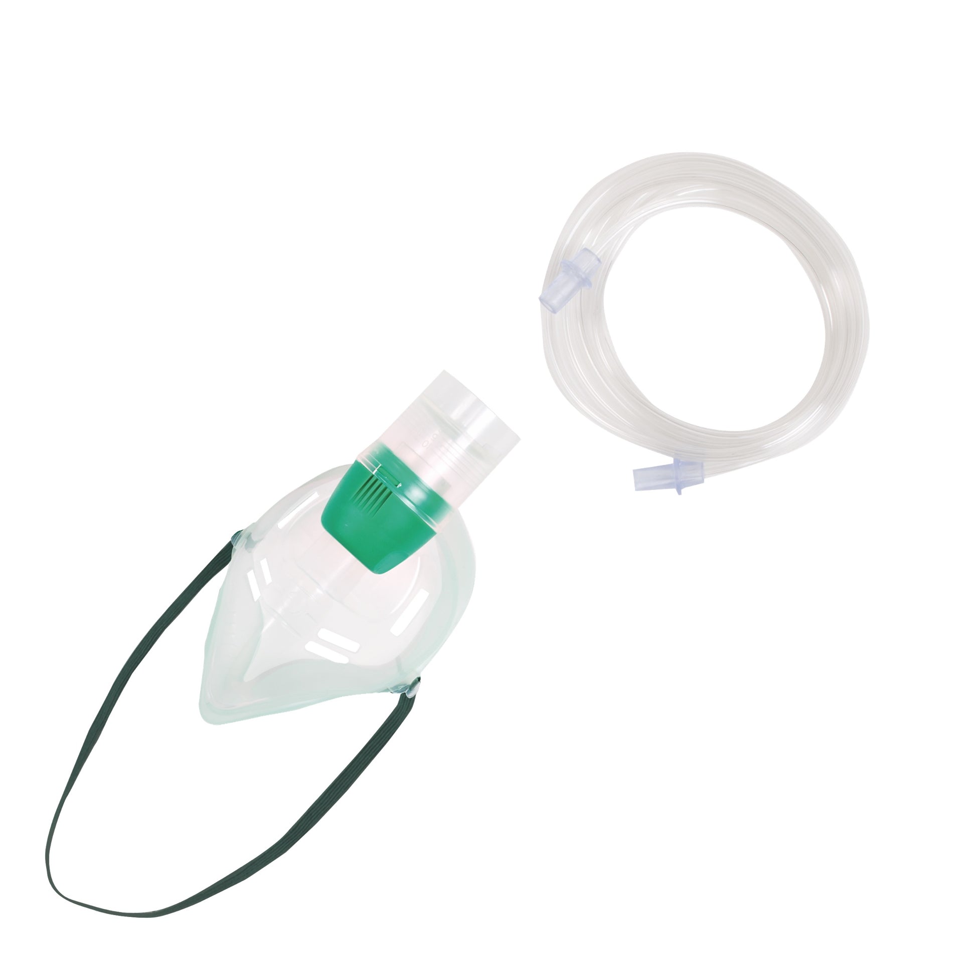 O2 breathing mask with humidifier and scale—2.10 m