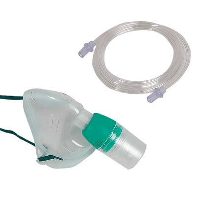 O2 Breathing Mask for Children with Humidifier and Graduation—2.10 m