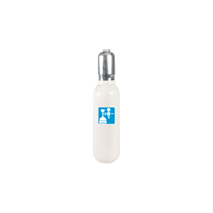 5.0-liter oxygen cylinder