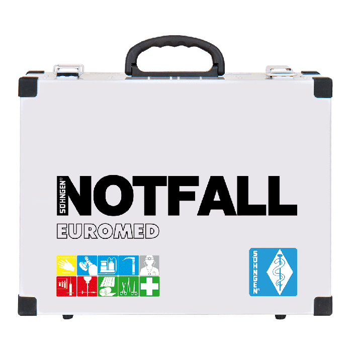 EUROMED Emergency Kit, Empty, with Interior Organizer