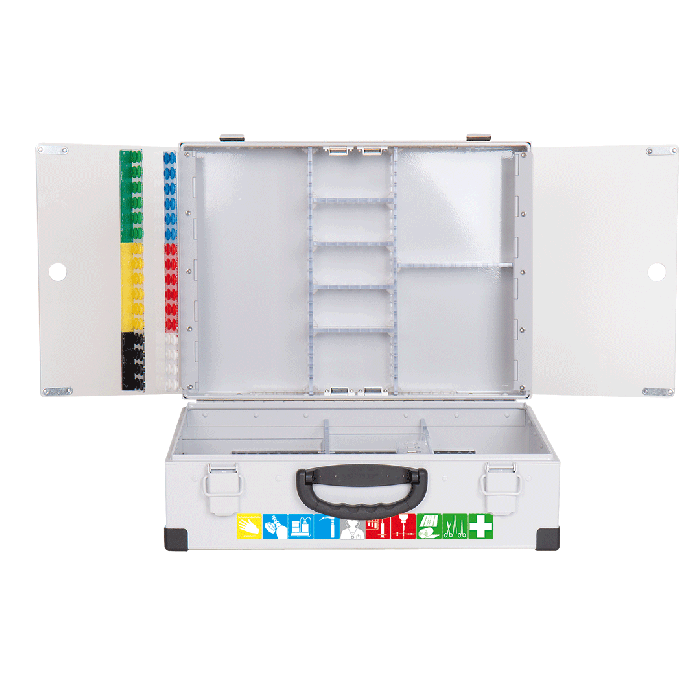 CLINOMED Emergency Kit, Empty, with Interior Organizer