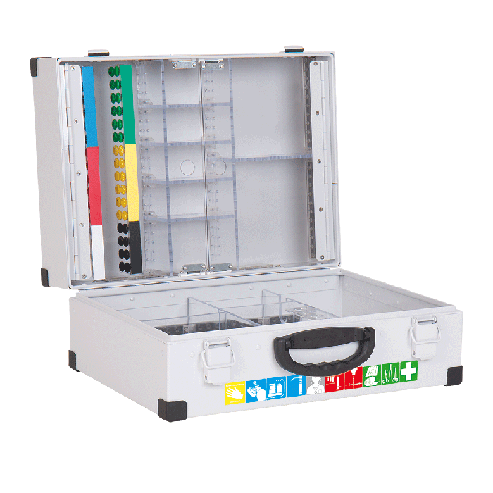 CLINOMED Emergency Kit, Empty, with Interior Organizer