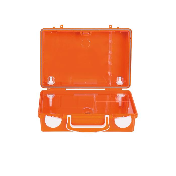 QUICK-CD First Aid Kit, Orange, Empty