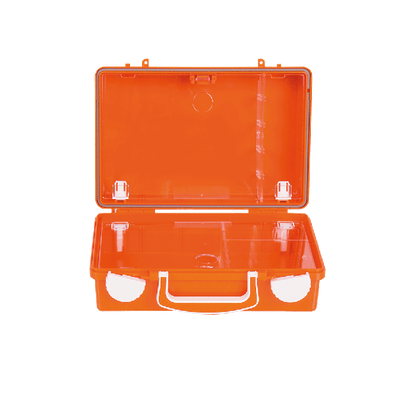 QUICK-CD First Aid Kit, Orange, Empty