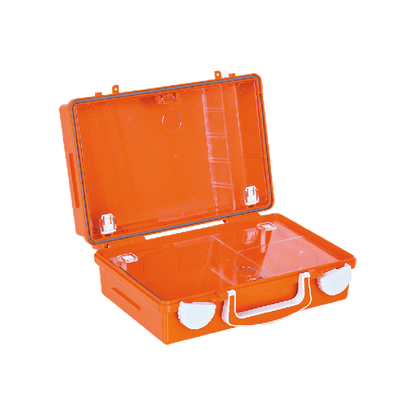 QUICK-CD First Aid Kit, Orange, Empty