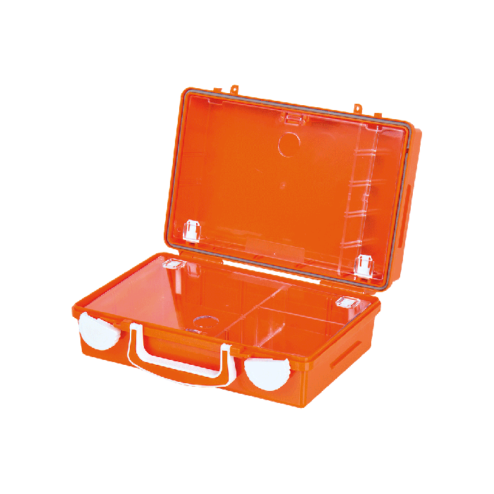 QUICK-CD First Aid Kit, Orange, Empty