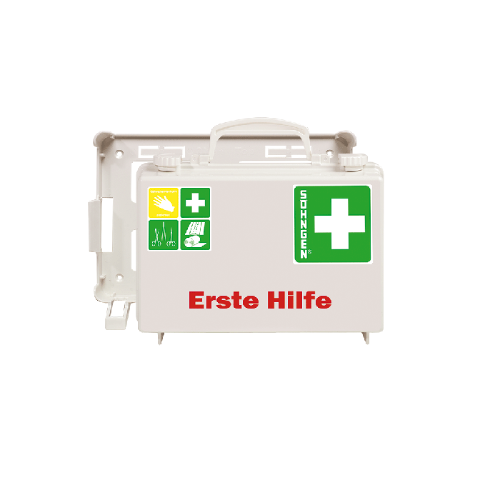 QUICK-CD First Aid Kit, White, Empty
