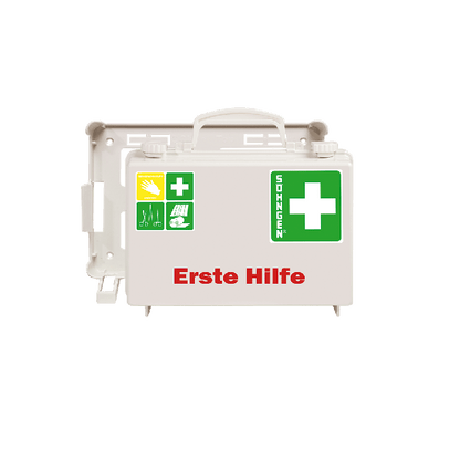 QUICK-CD First Aid Kit, White, Empty